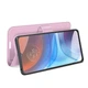 Чохол Fiji Luxury для Motorola E7 Power / E7i Power книга світло-рожевий - зображення 3
