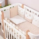 Постельный комплект в кроватку Baby Veres Smiling animals beige new 6 единиц 216.06.110*90 - изображение 1
