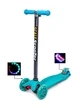 Самокат четыреххколесный Scooter MAXI колеса PU со светом алюминиевая рама антискользящая платформа. Turquoise (508020338) - изображение 4