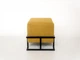 Прямокутний Пуф Pouf3 Lucky LOFT2 23 жовтий 63х43 см - изображение 3