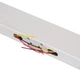 Електромагнітний замок для двостулкових дверей Yli Electronic YM-280ND(LED)-DS зі світловою індикацією, датчиком стану замка і дверей для системи контролю доступу - изображение 4