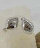 Серьги из серебра с куб. цирконами (3180.1) - изображение 1
