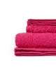 Простирадло Махрове Dokma 155x220 Bright Rose - зображення 1