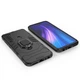 Ударостійкий чохол Transformer Ring for Magnet для Xiaomi Redmi Note 8T Чорний / Soul Black Без бренду - зображення 2