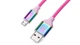 Кабель REAL-EL Premium USB - micro USB тканинна оплетка різноколірний - зображення 3