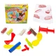 Набір для ліплення пластиліну M+ Alento Playdough Ice Cream - зображення 3