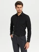 Чоловіча сорочка LC Waikiki на чорних гудзиках XXL Чорна (LCWShirt -2707) - зображення 4