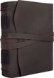 Блокнот кожаный COMFY STRAP 007 темно-коричневый В6 с ручкой ручная работа чистый лист 300 шт + Подарочная упаковка - зображення 4