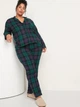 Фланелевая женская пижама Old Navy 1159758541 (Зеленый, XXL) - изображение 3