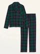 Фланелевая женская пижама Old Navy 1159758541 (Зеленый, XXL) - изображение 9