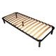 Кровать Ацтека LOZ/90 (BRW (Black Red White)) Белый + Белый глянец 90х200 см 261823_01 - изображение 2