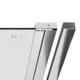 Душова кабіна 100 на 80 см без піддону Qtap Gemini CRM1018RC6 Clear - зображення 4