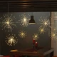 Новогодняя гирлянда, медный провод штора Салют 3,0мХ0,3м 500 LED теплый белый - изображение 3