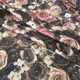 Ткань скатертная Super Textiles ш. 147 см жаккардовая с розовыми, бежевыми, коричневыми розами пог.м. (1534) - изображение 5