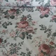 Ткань скатертная Super Textiles ш. 147 см жаккардовая с крупными цветами на серо-белом пог.м. (1737) - изображение 2