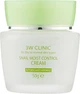 3W Clinic Snail Moist Control Cream Крем для обличчя зволожуючий з муцином 50ml (548035-7613) - зображення 1