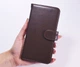 Чохол-книга Caseshop для Samsung Galaxy A40 2019 A405F з натуральної шкіри коричневий - зображення 2