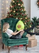 М'яка плюшева іграшка Loveocado авокадо 45 см зелений - зображення 1