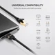 ​Сетевой патч-корд кабель Ugreen Cat 7 Gigabit RJ45 STP Lan Ethernet Cable 2m 11269 black - изображение 2