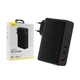 Сетевое зарядное устройство Baseus GaN2 Pro Quick Charger (CCGAN-J01), 120W, ( в комплекте - кабель Type-C ), Black для ноутбков MacBook, Asus, Lenovo, Huawei, HP, Samsung, Razer - изображение 1