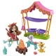 Игровой набор Mattel Энчантималс Жираф Гризельда Ночевка в саванне Enchantimals Savannah Sleepover Griselda Giraffe (GTM33) - изображение 2