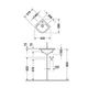 Умывальник подвесной Duravit Starck 3 43х38 см, белый (0752440000) - изображение 3