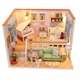 3D Румбокс Інтер'єрний конструктор DIY House Hongda craft «Все для тебе» + Захисний купол (M026) - зображення 1