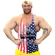 Майка для бодібілдингу Big Sam 2195 розмір 3XL - зображення 1