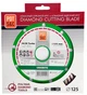 Алмазный круг по граниту PDT Turbo Granite 1A1R 125х2,2х8х22,2 (810200TGRu) - изображение 2