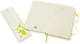 Записная книга Moleskine Classic 9 x 14 см 192 страницы без линовки Лимонная (8056420850864) - изображение 3