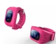 Детские смарт часы Smart Watch Q50 с GPS трекером Розовые - изображение 3