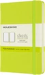 Записная книга Moleskine Classic 9 x 14 см 192 страницы без линовки Лимонная (8056420850864) - изображение 1