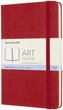 Скетчбук Moleskine Art 11.5 х 18 см 104 страницы без линовки Красный (8053853603111) - изображение 1