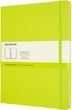 Записная книга Moleskine Classic 19 x 25 см 192 страницы без линовки Лимонная (8056420850901) - изображение 1