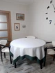 Льняная скатерть молочная с зелёным 150 x 250 см - linen island (132562) - изображение 4