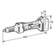 Акумуляторна кутова шліфмашина Makita DGD800RFE - зображення 4