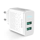 Мережевий зарядний пристрій FLOVEME 2.4A FL170849 white - изображение 1