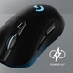 Ігрова миша бездротова Logitech G G703 HERO 16K Gaming Lightspeed чорна (910-005638) WireLess - зображення 2