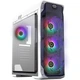 Корпус компьютерный ATX GameMax StarLight W-FRGB без блока питания/Middle tower/RGB-подсветка/боковое окно Белый - изображение 1
