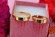 Обручальное кольцо Xuping Jewelry американка 5 мм р17 золотистое - изображение 1