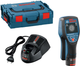 Детектор прихованої проводки та металу Bosch Professional D-tect 120 в L-Boxx (0601081301) - зображення 1