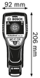 Детектор прихованої проводки та металу Bosch Professional D-tect 120 в L-Boxx (0601081301) - зображення 6