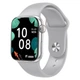 Смарт-годинник Smart Watch i12 Спортивні з мікрофоном, тонометром 44mm Aluminium, Сірий - зображення 1