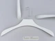 Плечики вешалки Hanger TZF1102 43 см белого цвета пластмассовые - изображение 1