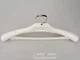 Плечики вешалки Hanger TZP8822 43 см белого цвета пластмассовые с ребристым плечом - изображение 5