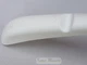 Плечики вешалки Hanger TZF1101 39 см белого цвета пластмассовые с ребристым плечом - изображение 2