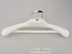 Плечики вешалки Hanger TZP6681 39 см белого цвета пластмассовые с ребристым плечом - изображение 5