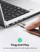 ​Аудио кабель сплиттер разветвитель Ugreen 3.5 mm female to 2×3.5 mm male cable 50255 black/grey - зображення 2