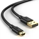 ​Кабель Ugreen USB Type A 2.0 to Mini USB 5 Pin Cable 2m 30472 black - зображення 1