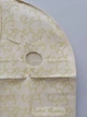 Чохол для зберігання одягу Garment Bag 60 х 100 см флізеліновий на блискавці бежевого кольору з візерунком - зображення 2